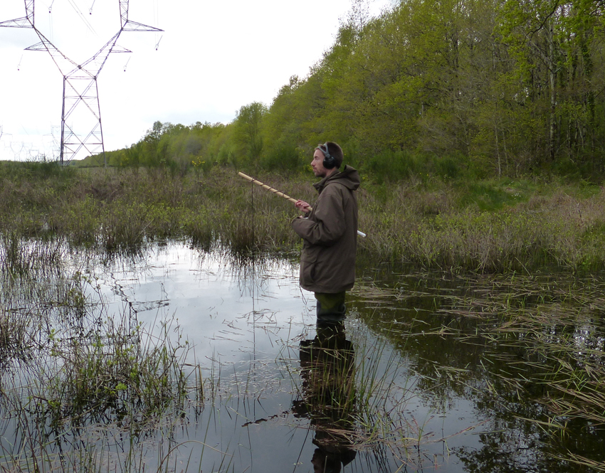 Ecoute à lhydrophone A. Jourdas