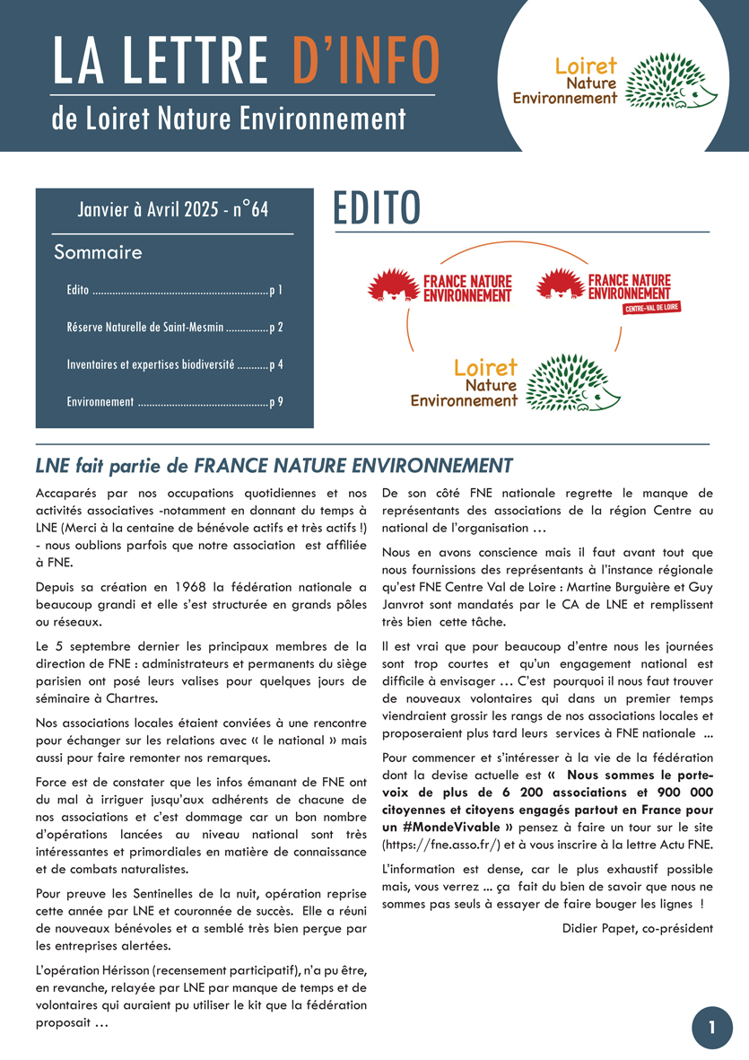 LNE Lettre Info 62 1
