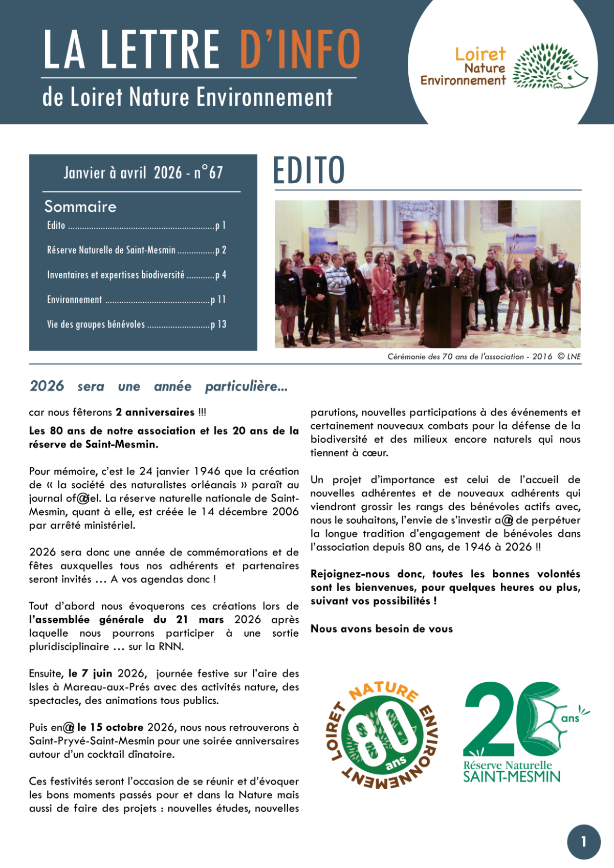 LNE Lettre Info 62 1