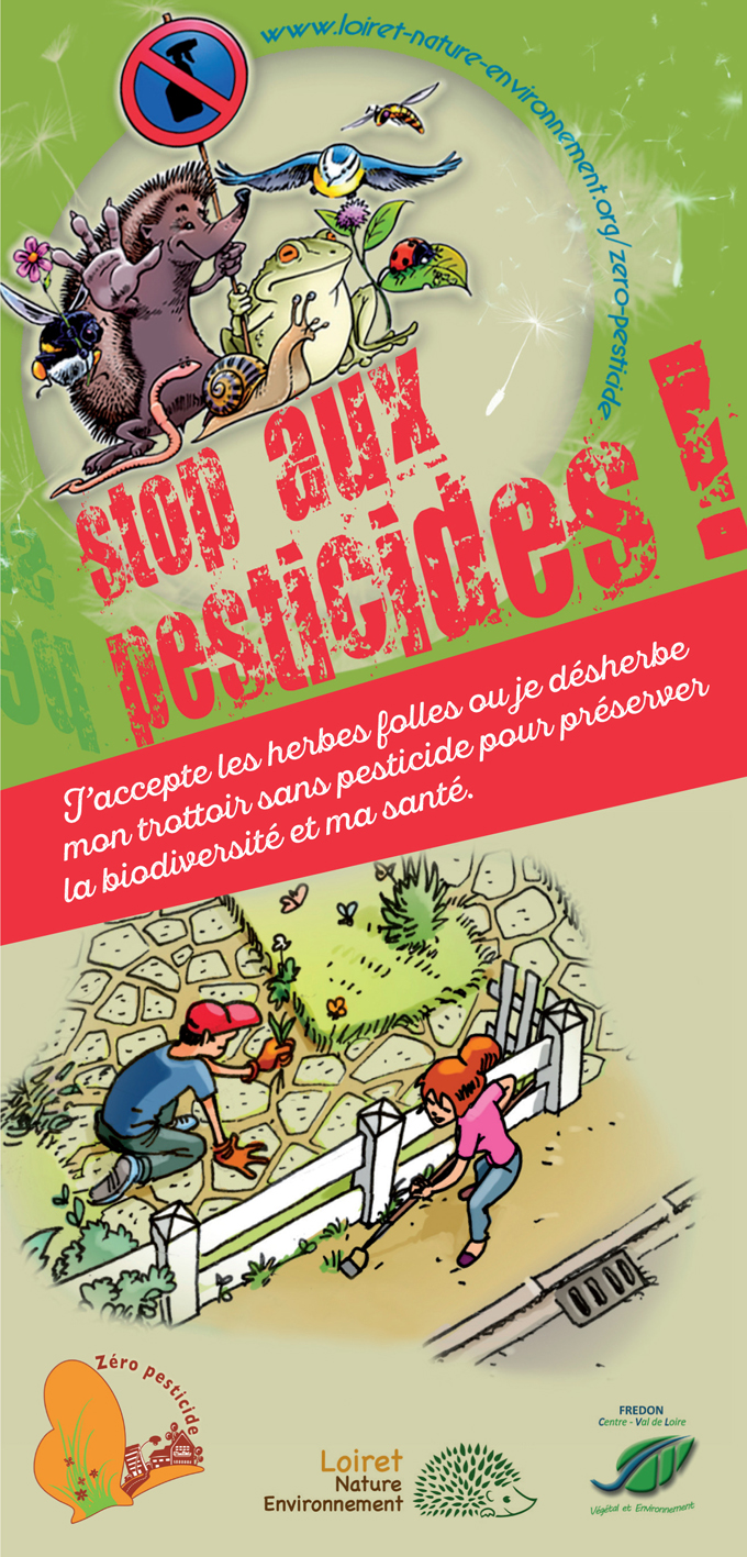 Dépliant stop pesticides