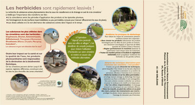 Plaquette " Cimetires et pesticides "