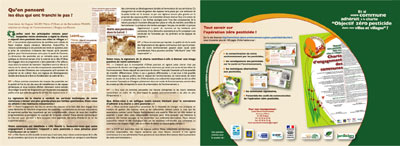 Plaquette " Et si votre commune adhrait  la charte Objectif zro pesticide dans nos villes et villages ?"